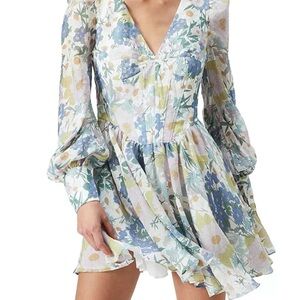 Bardot Zelina Floral mini dress NWOT